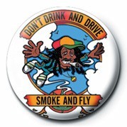 Button DON'T DRINK AND DRIVE