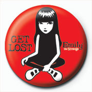 Emily The Strange - get lost button