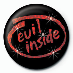 Button EVIL INSIDE