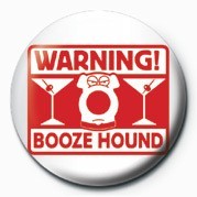 Button Family Guy (Booze Hound)
