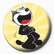 Button Felix the Cat - Laugh