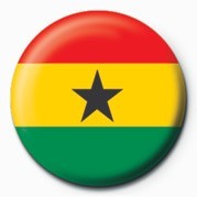Button Flag - Ghana