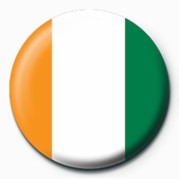 Button Flag - Ivory Coast