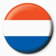 Button Flag - Netherlands
