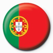 Button Flag - Portugal