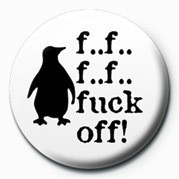 Button FUCK - FFFFF FUCK OFF