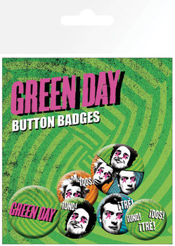 Speldjesset GREEN DAY - uno dos tres