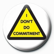 Button I don't do commitment