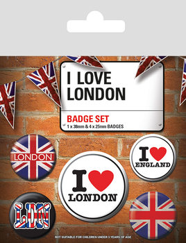 Button  I Love London