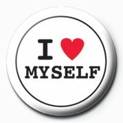 Button I LOVE MYSELF
