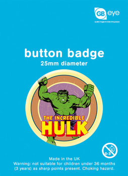 Button Marvel - Hulk