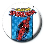Button MARVEL - spiderman / retro