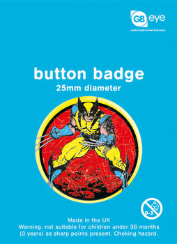 Button MARVEL - wolverine