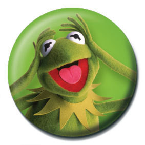 Button MUPPETS - Kermit
