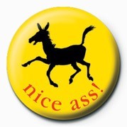 Button NICE ASS
