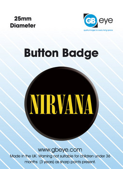 Button NIRVANA - logo