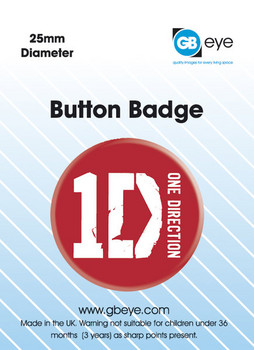 Button ONE DIRECTION - logo