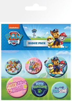Button  Paw Patrol - Pups