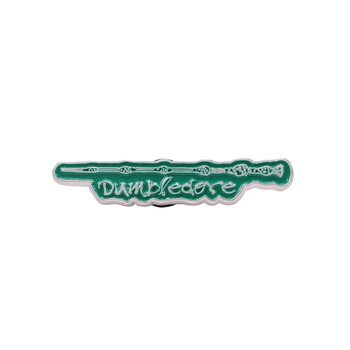 Button Pin Badge Enamel - Harry Potter - Dumbledore Wand