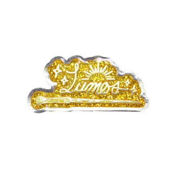 Button Pin Badge Enamel - Harry Potter - Lumos