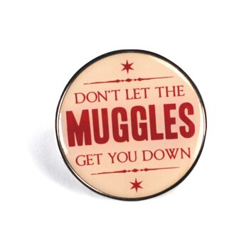 Button Pin Badge Enamel - Harry Potter - Muggles