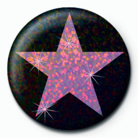 PINK STAR button