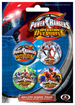 Speldjesset POWER RANGERS - Colours