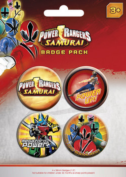 Speldjesset POWER RANGERS - pack 1