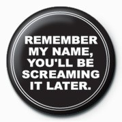 Button Remember my name&