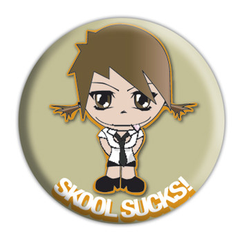 Button SCHOOL SUCKS