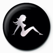 Button SILVER GIRL