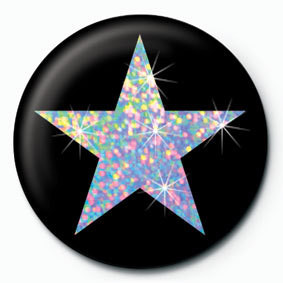 Button SILVER STAR