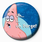 Button SPONGEBOB - forget