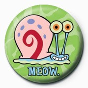 Button SPONGEBOB - meow