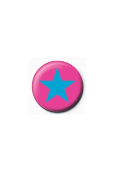 STAR - pink/blue button