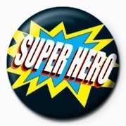 Button SUPER HERO
