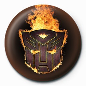Button TRANSFORMERS - autobot fla