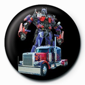 Button TRANSFORMERS - optimus