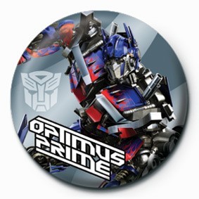Button TRANSFORMERS - optimus prim