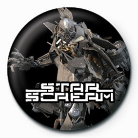 Button TRANSFORMERS - star scream