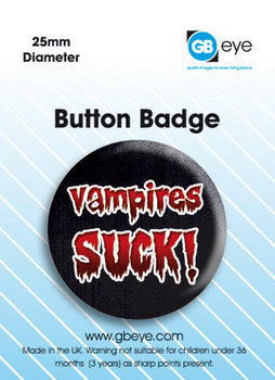 Button Vampire Suck