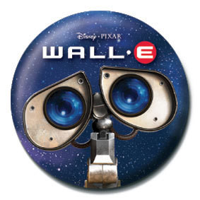 Button WALL E - eyes
