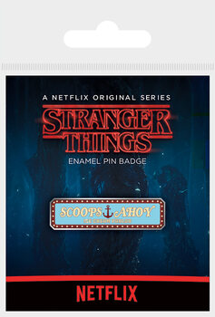 Button Stranger Things - Scoops Ahoy