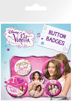 Button VIOLETTA - This Is Me