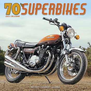Calendar 2027 70's Superbikes