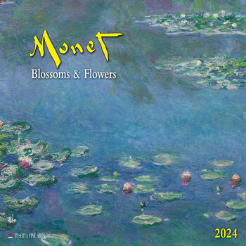 Claude Monet - Blossoms & Flowers Calendar 2024