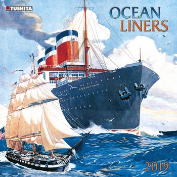 Ocean liners Calendar 2019