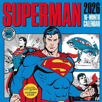 Calendar 2026 Superman - Comics