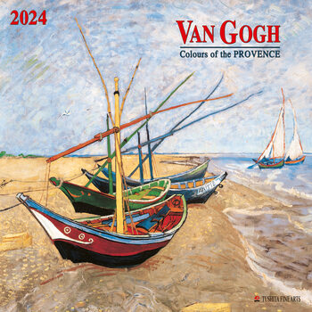Vincent van Gogh - Colours of the Provence Calendar 2024