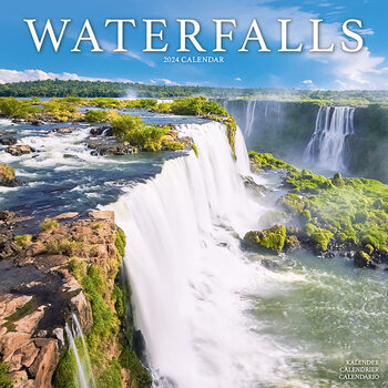 Waterfalls Calendar 2024